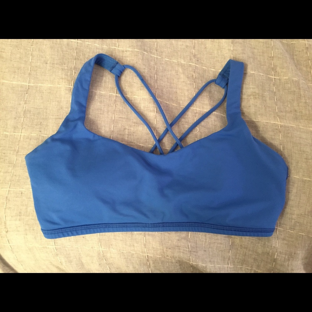Lululemon Free To Be Bra periwinkle blue